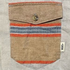 Vans vintage linen button down